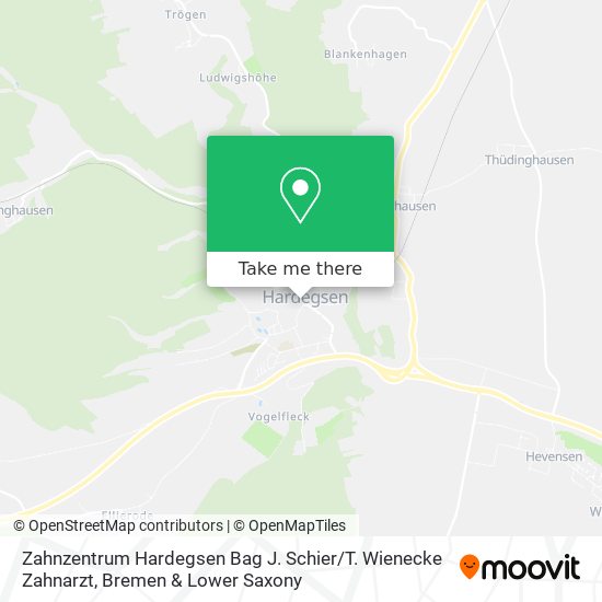 Zahnzentrum Hardegsen Bag J. Schier / T. Wienecke Zahnarzt map