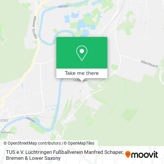 TUS e.V. Lüchtringen Fußballverein Manfred Schaper map