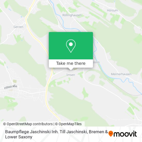 Карта Baumpflege Jaschinski Inh. Till Jaschinski