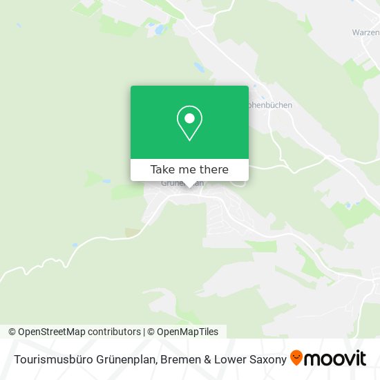 Tourismusbüro Grünenplan map