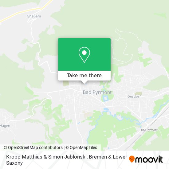 Kropp Matthias & Simon Jablonski map