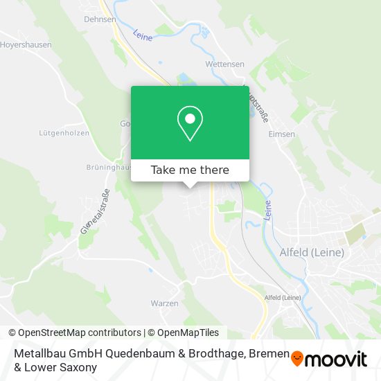 Metallbau GmbH Quedenbaum & Brodthage map