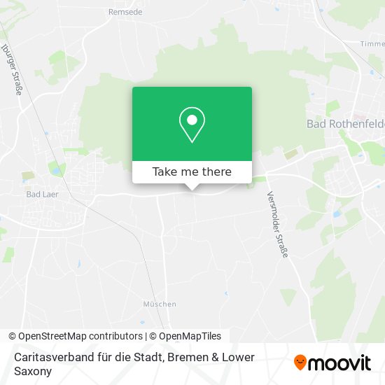 Caritasverband für die Stadt map