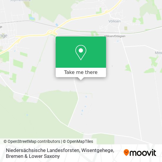 Niedersächsische Landesforsten, Wisentgehege map