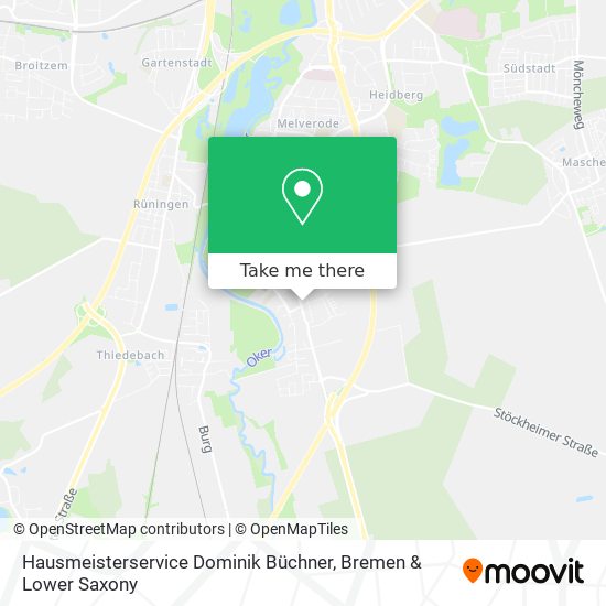 Карта Hausmeisterservice Dominik Büchner