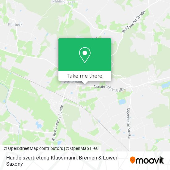 Handelsvertretung Klussmann map