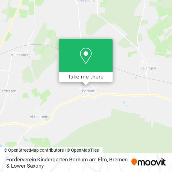 Förderverein Kindergarten Bornum am Elm map