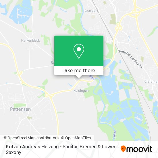 Kotzan Andreas Heizung - Sanitär map