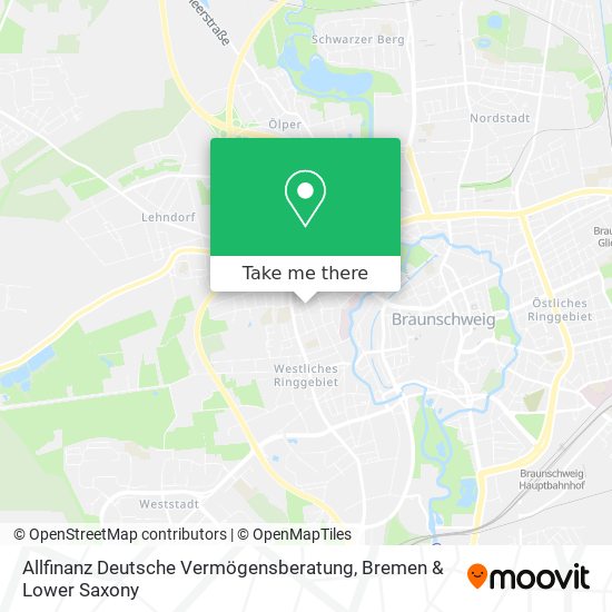 Allfinanz Deutsche Vermögensberatung map