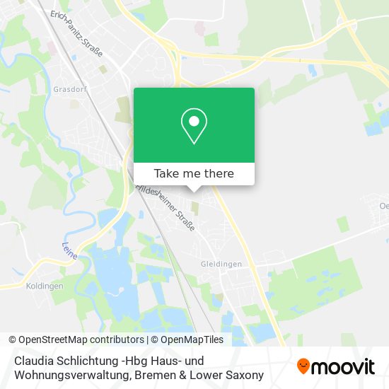 Claudia Schlichtung -Hbg Haus- und Wohnungsverwaltung map