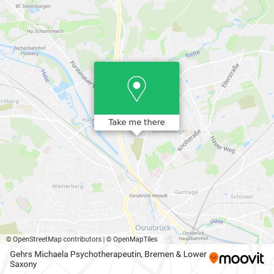 Gehrs Michaela Psychotherapeutin map