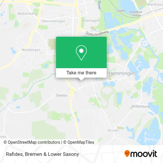 Rafides map
