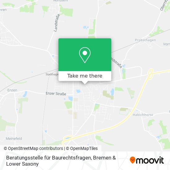 Beratungsstelle für Baurechtsfragen map