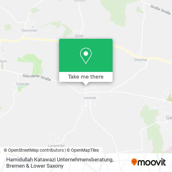 Hamidullah Katawazi Unternehmensberatung map