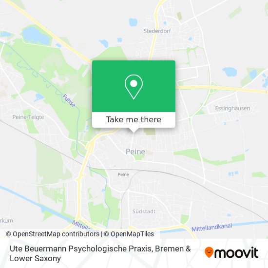 Ute Beuermann Psychologische Praxis map
