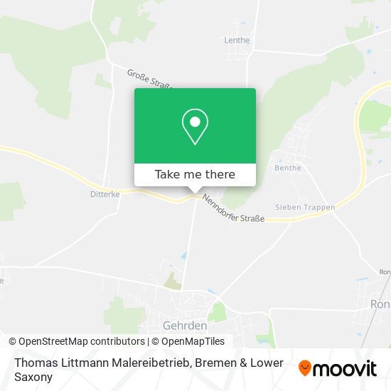 Thomas Littmann Malereibetrieb map