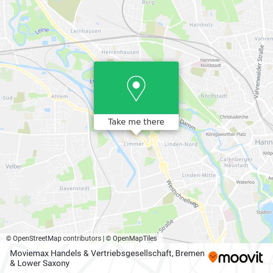 Moviemax Handels & Vertriebsgesellschaft map