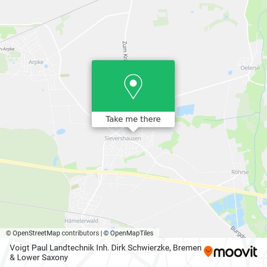 Voigt Paul Landtechnik Inh. Dirk Schwierzke map