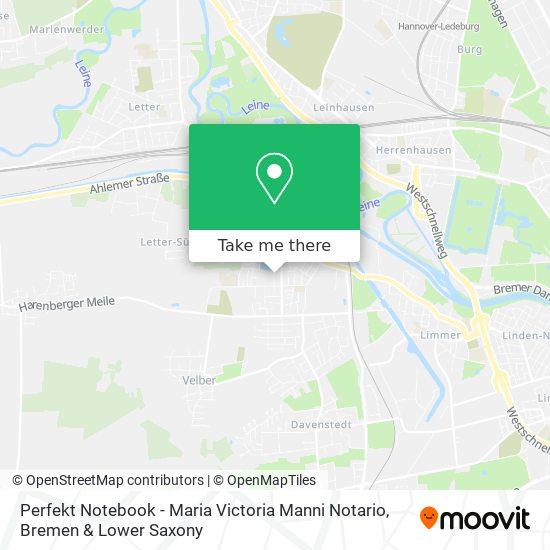 Perfekt Notebook - Maria Victoria Manni Notario map