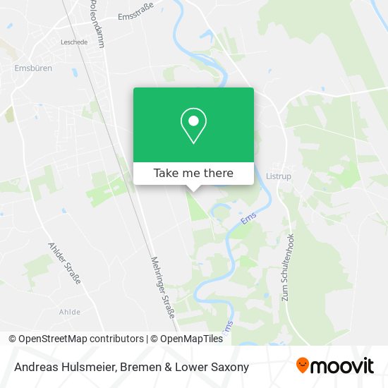 Andreas Hulsmeier map