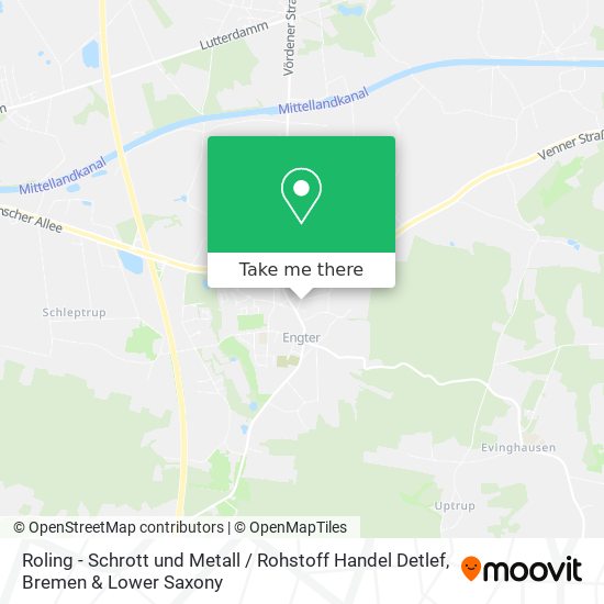 Roling - Schrott und Metall / Rohstoff Handel Detlef map