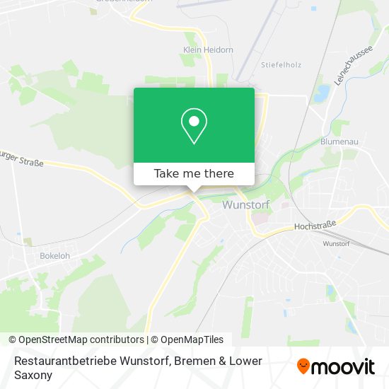 Restaurantbetriebe Wunstorf map