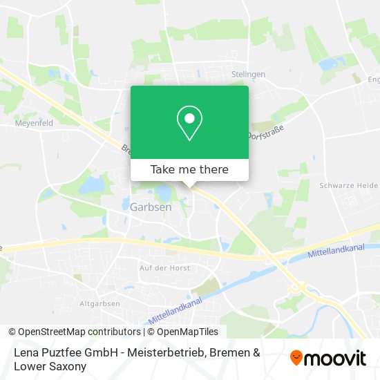 Lena Puztfee GmbH - Meisterbetrieb map