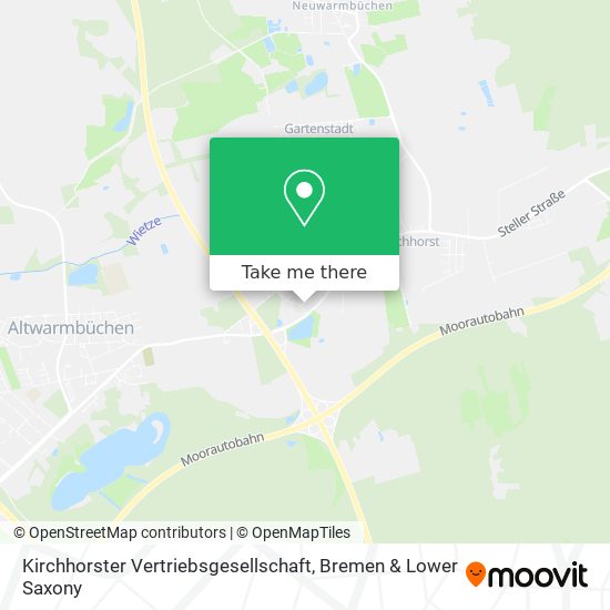 Kirchhorster Vertriebsgesellschaft map