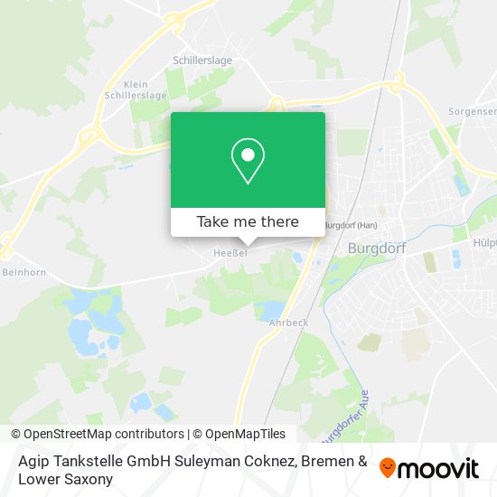 Agip Tankstelle GmbH Suleyman Coknez map