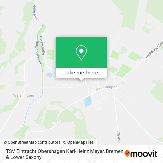 TSV Eintracht Obershagen Karl-Heinz Meyer map
