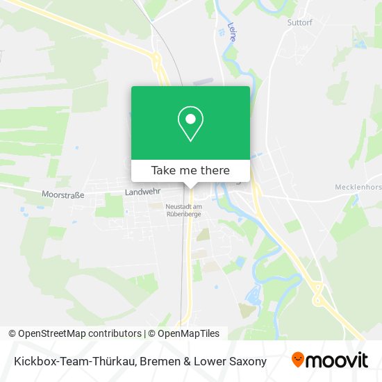 Kickbox-Team-Thürkau map