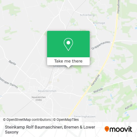 Steinkamp Rolf Baumaschinen map