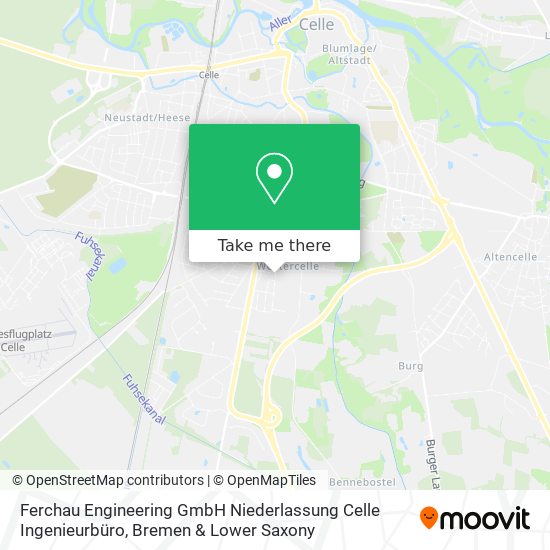 Ferchau Engineering GmbH Niederlassung Celle Ingenieurbüro map