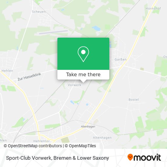 Sport-Club Vorwerk map