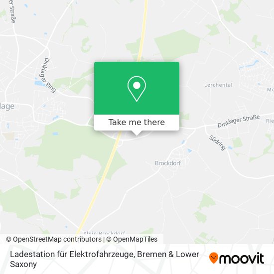 Ladestation für Elektrofahrzeuge map
