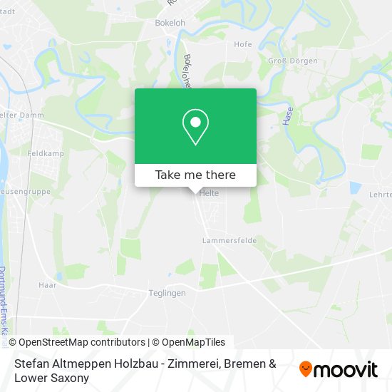 Stefan Altmeppen Holzbau - Zimmerei map