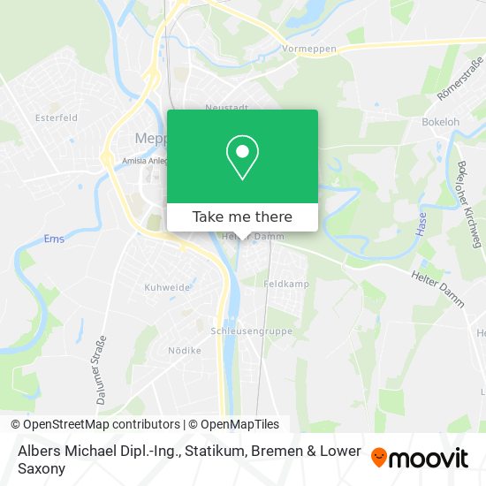 Albers Michael Dipl.-Ing., Statikum map