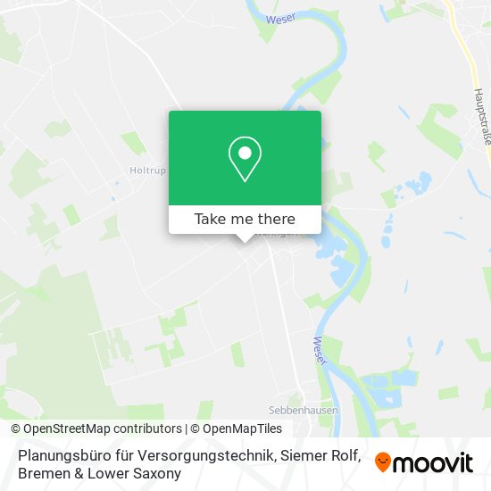 Planungsbüro für Versorgungstechnik, Siemer Rolf map