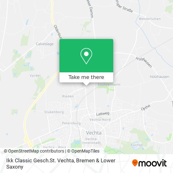 Ikk Classic Gesch.St. Vechta map
