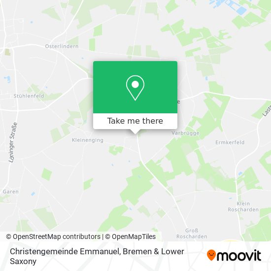 Christengemeinde Emmanuel map