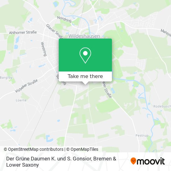 Der Grüne Daumen K. und S. Gonsior map