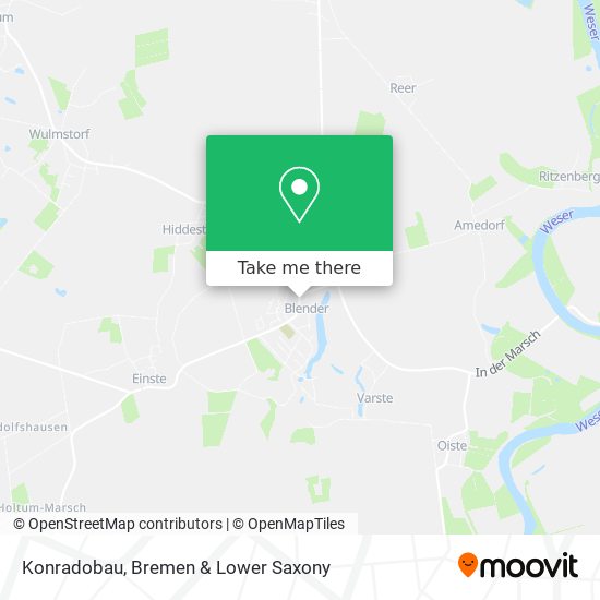 Konradobau map