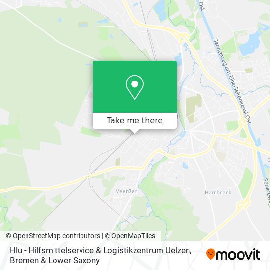 Карта Hlu - Hilfsmittelservice & Logistikzentrum Uelzen