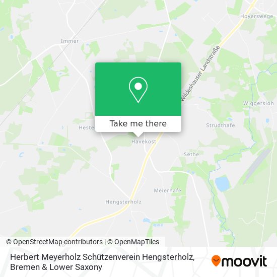 Herbert Meyerholz Schützenverein Hengsterholz map