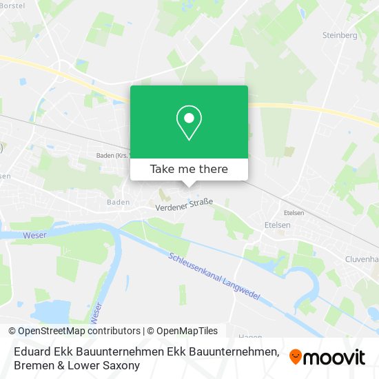 Eduard Ekk Bauunternehmen Ekk Bauunternehmen map