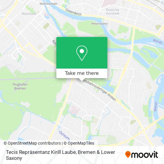 Tecis Repräsentanz Kirill Laube map