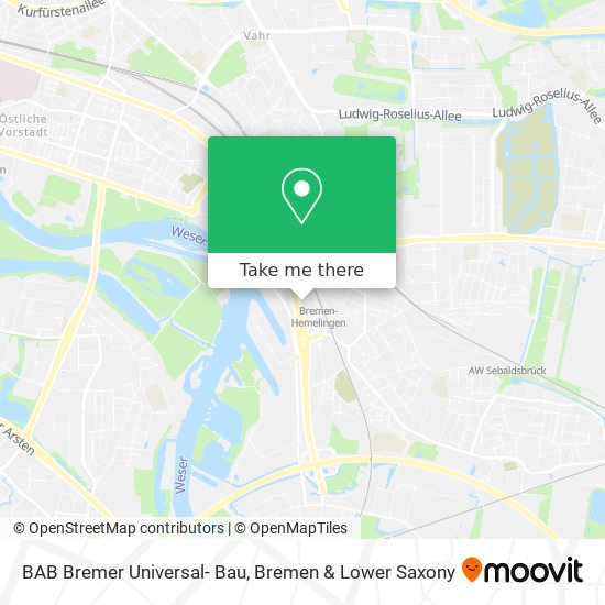 BAB Bremer Universal- Bau map