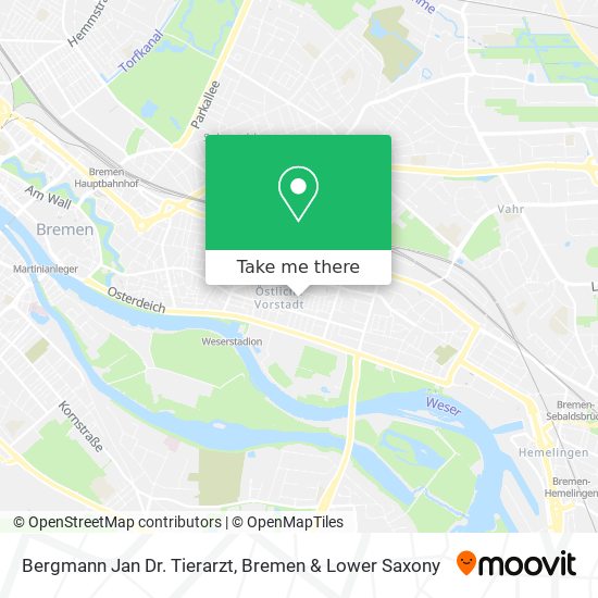 Bergmann Jan Dr. Tierarzt map