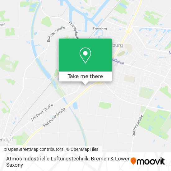 Atmos Industrielle Lüftungstechnik map