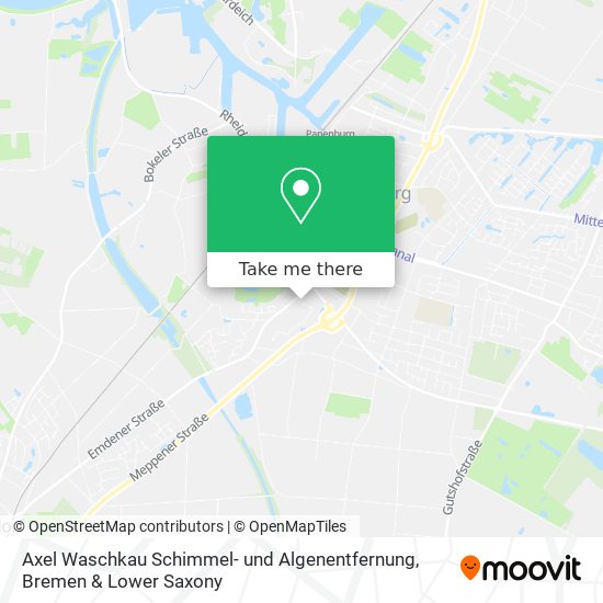 Карта Axel Waschkau Schimmel- und Algenentfernung